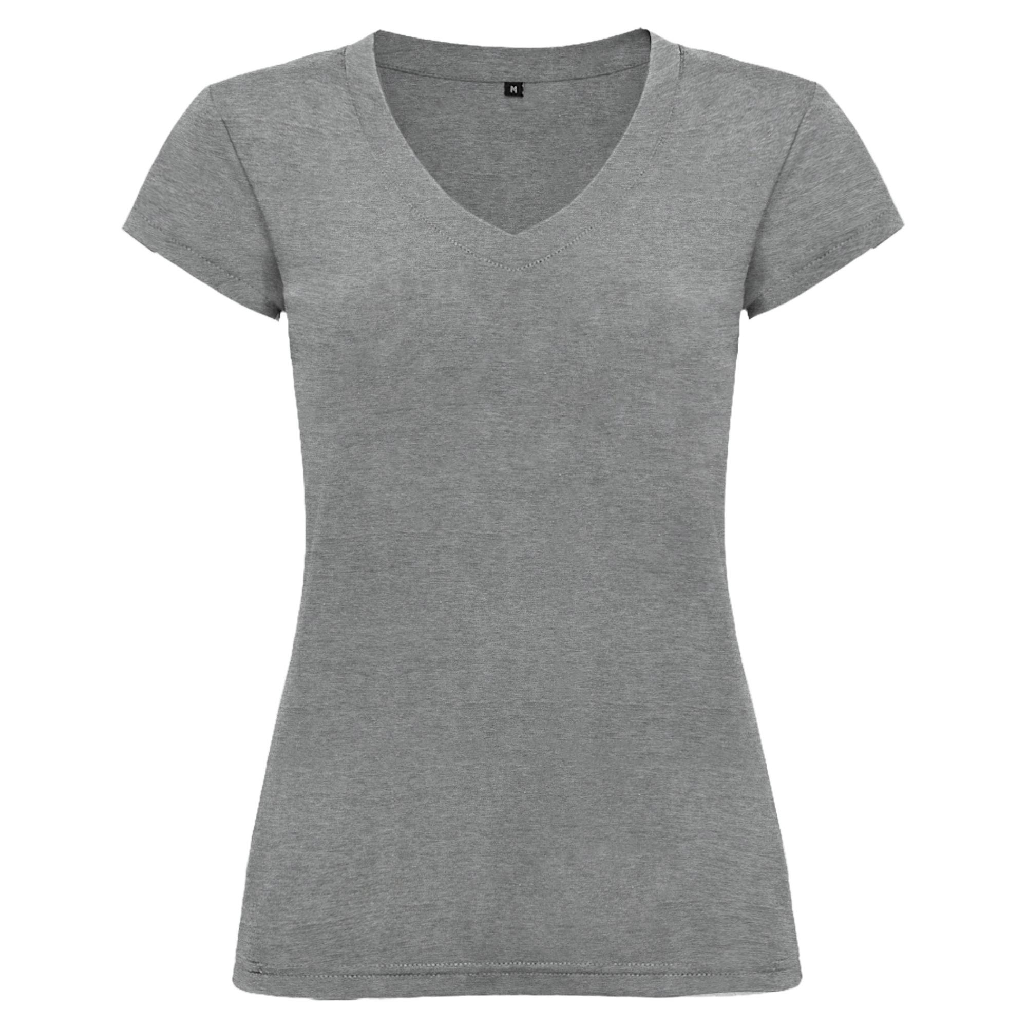 Tricou pentru femei VICTORIA GRI MELANJ 3XL