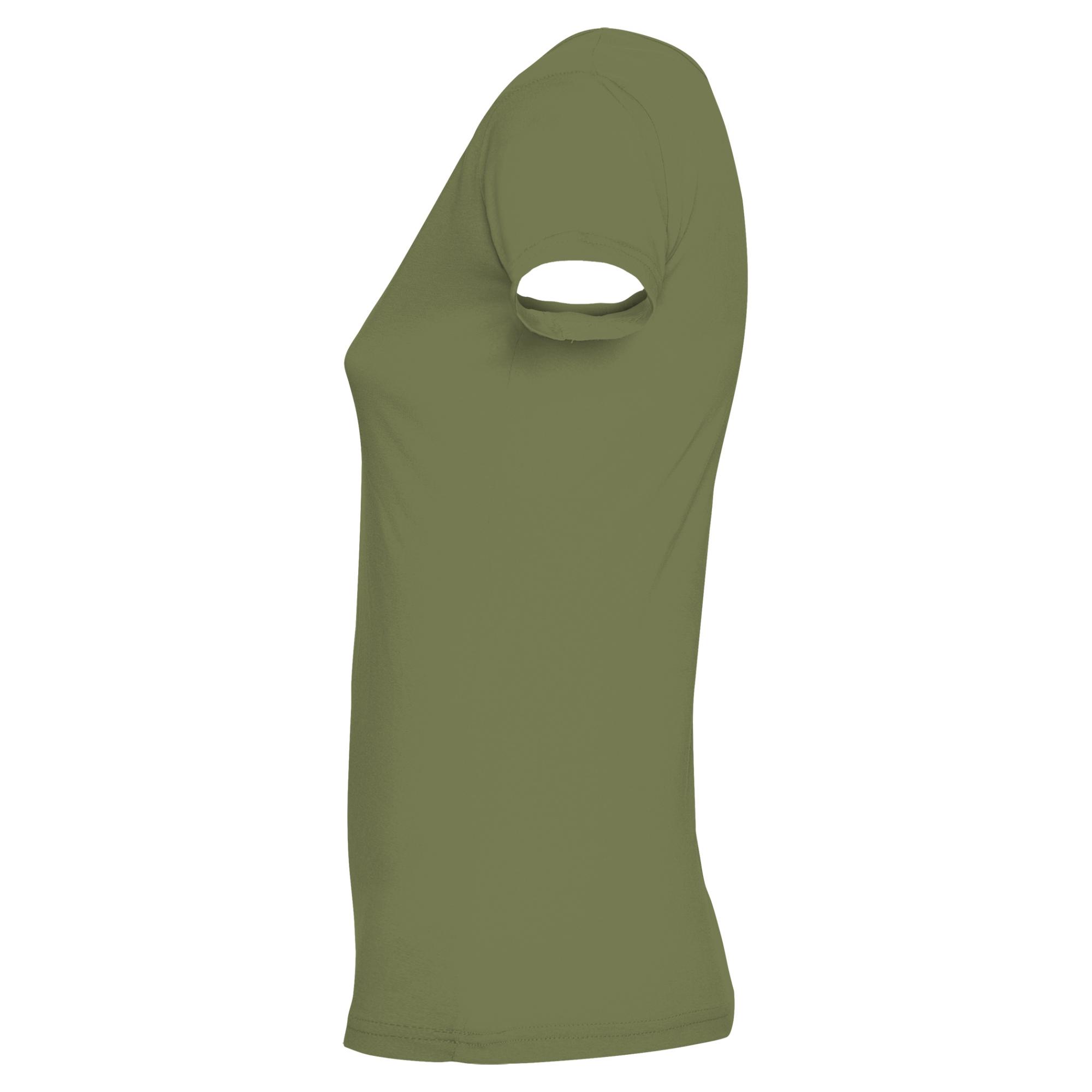 Tricou pentru femei GUADALUPE VERDE MILITAR XL