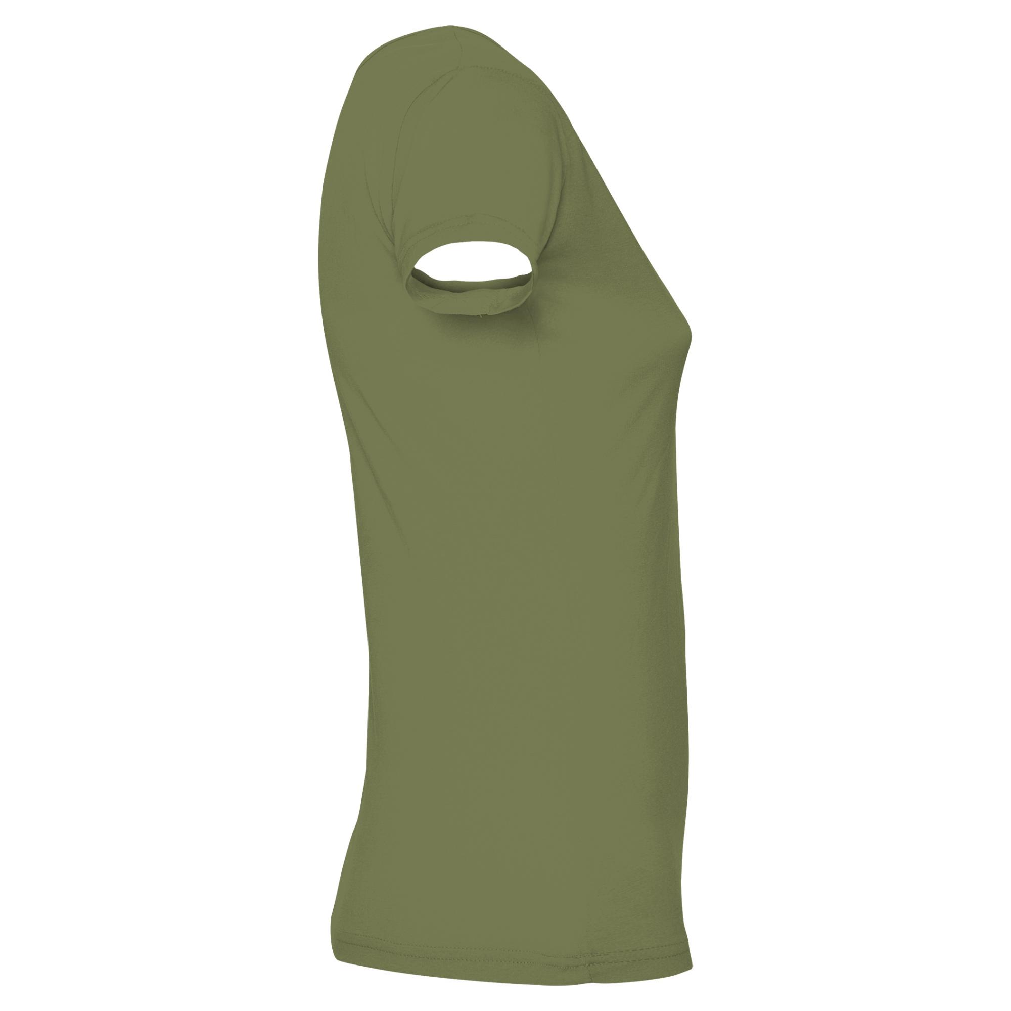 Tricou pentru femei GUADALUPE VERDE MILITAR XL