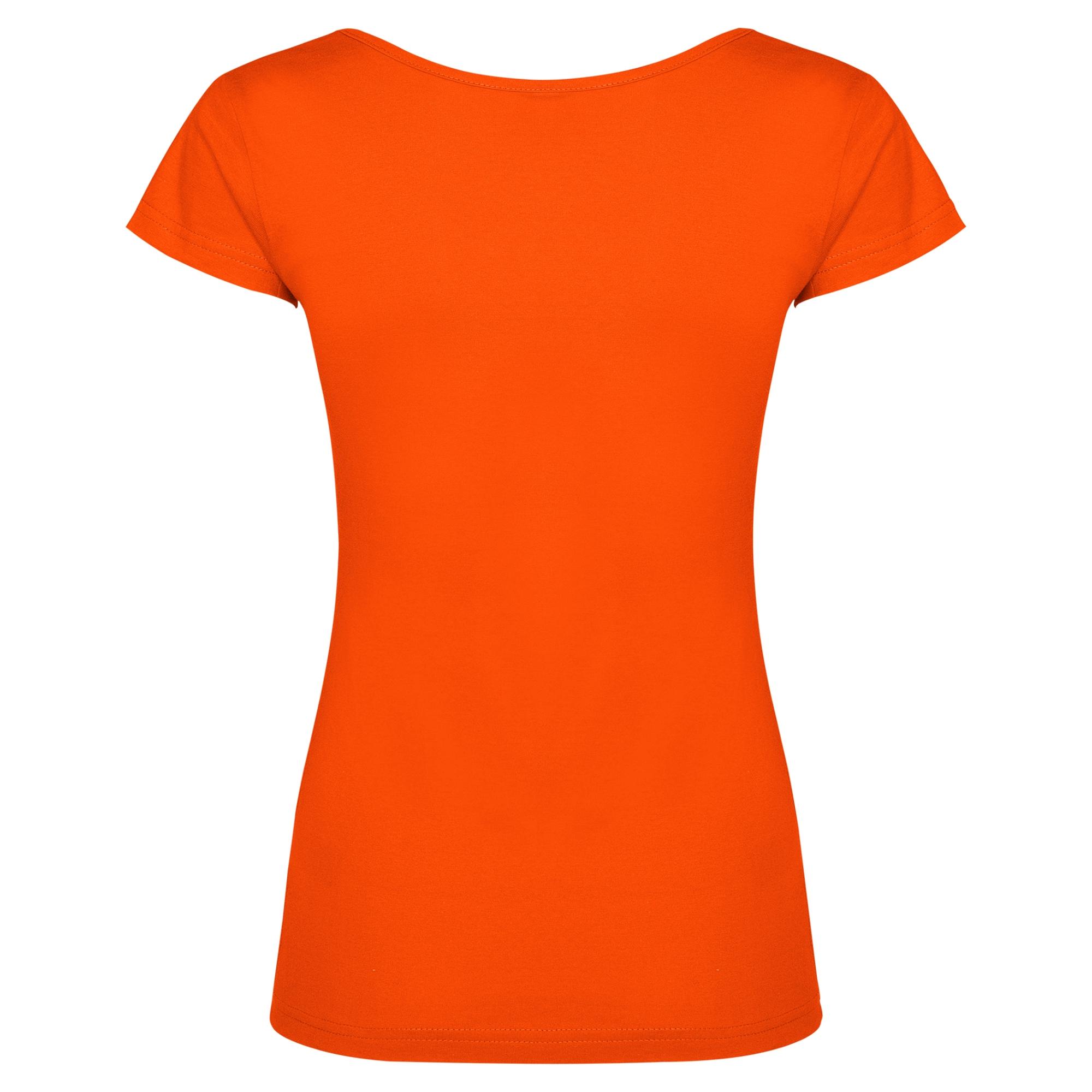 Tricou pentru femei GUADALUPE PORTOCALIU FOC XXL