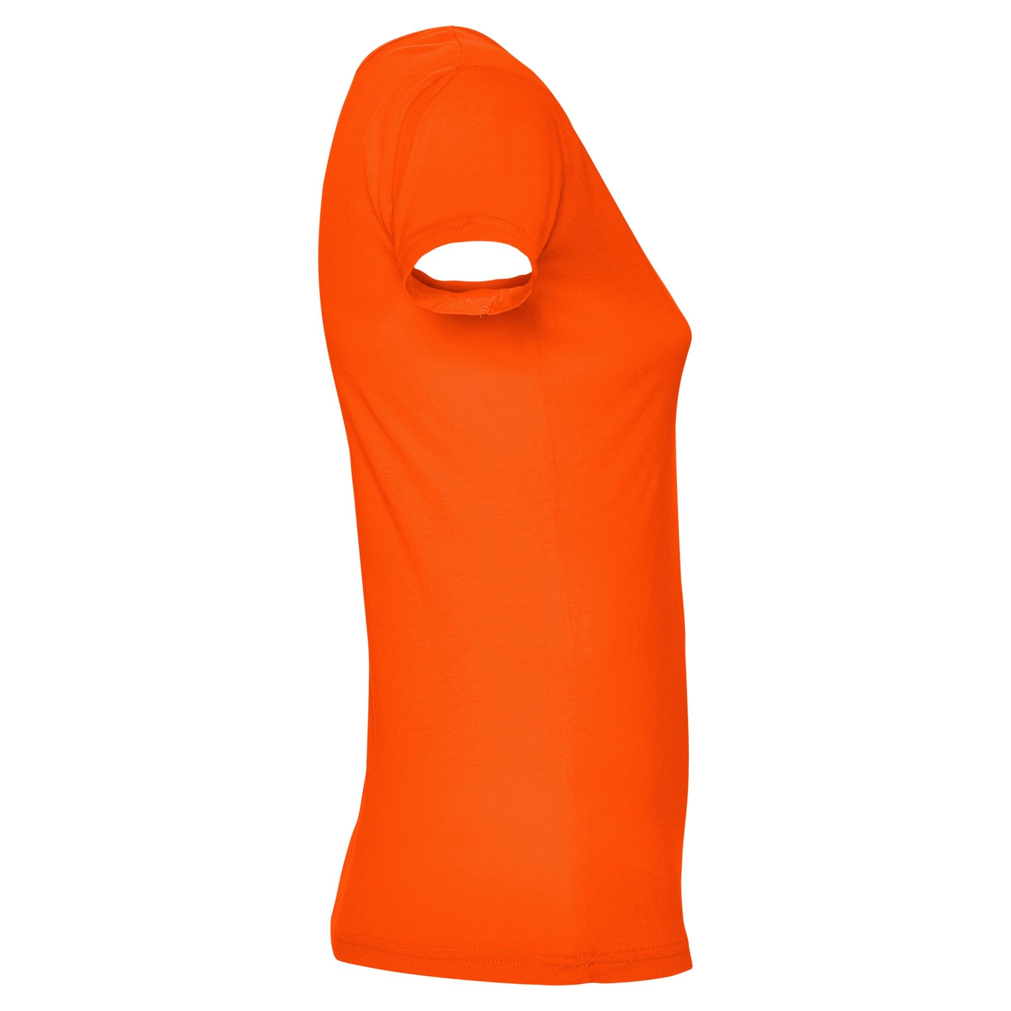 Tricou pentru femei GUADALUPE PORTOCALIU FOC L