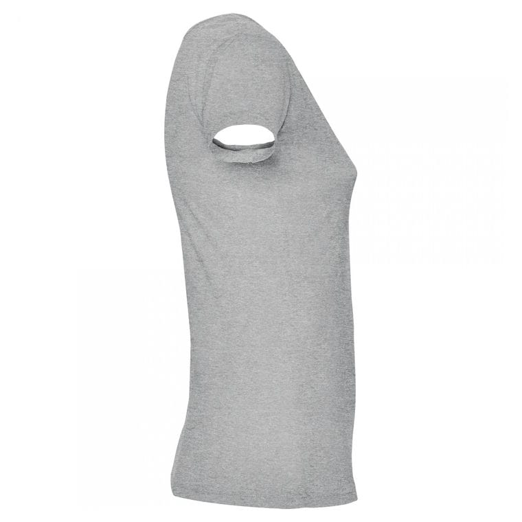 Tricou pentru femei GUADALUPE GRI MELANJ XL