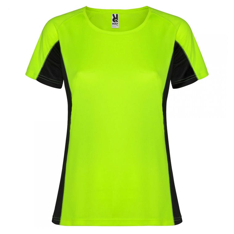 TRICOU Damă SHANGHAI WOMAN VERDE FLUORESCENT VERDE FLUORESCENT M