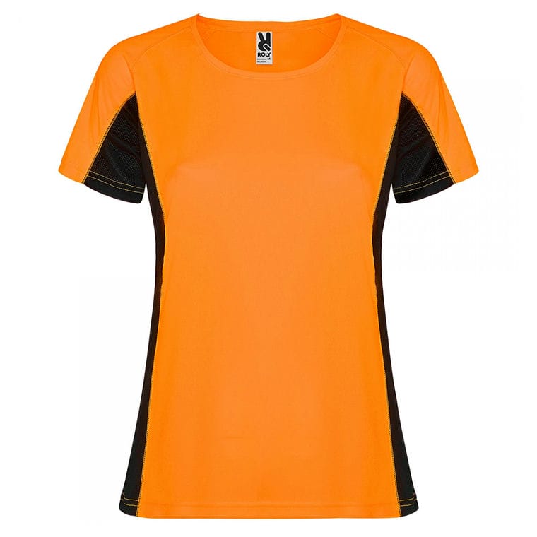 TRICOU Damă SHANGHAI WOMAN PORTOCALIU FLUORESCENT PORTOCALIU FLUORESCENT M