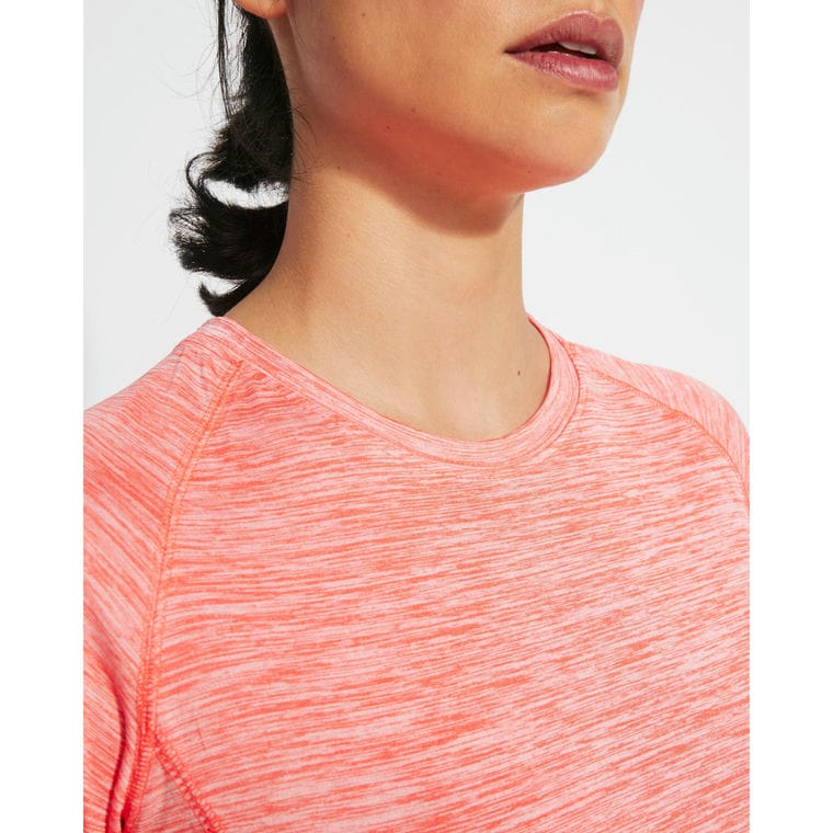 Tricou sport pentru femei AUSTIN WOMAN NEGRU MELANJ L