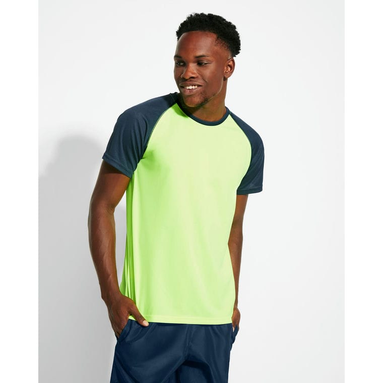 Tricou pentru bărbați INDIANAPOLIS VERDE FLUORESCENT VERDE FLUORESCENT 4 ani