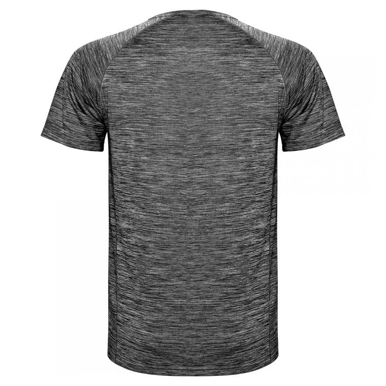 Tricou pentru bărbați AUSTIN NEGRU MELANJ 4 ani