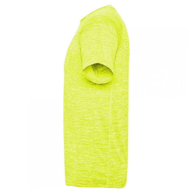 Tricou pentru bărbați AUSTIN GALBEN FLUOR MELANJ XXL