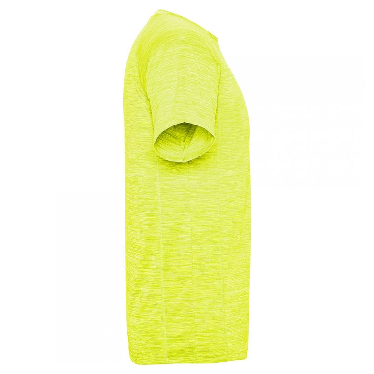 Tricou pentru bărbați AUSTIN GALBEN FLUOR MELANJ XL