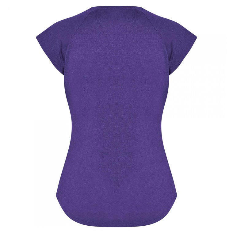 Tricou pentru femei AVUS VIOLET MELANJ M