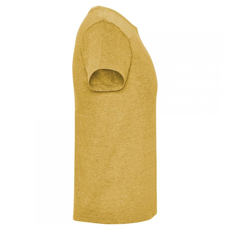 Tricou pentru bărbați FOX MUȘTAR MELANJ S