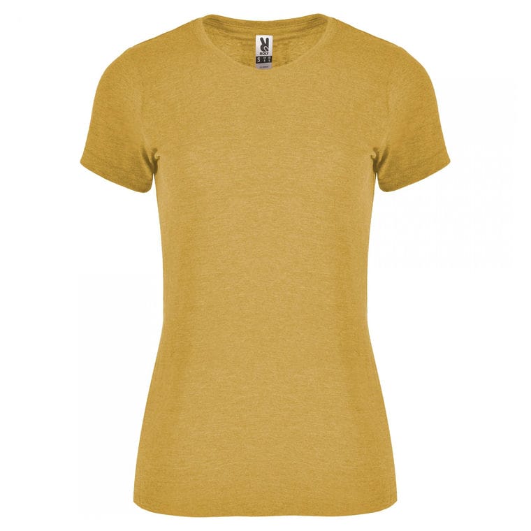 Tricou pentru femei FOX WOMAN Muștar Melanj