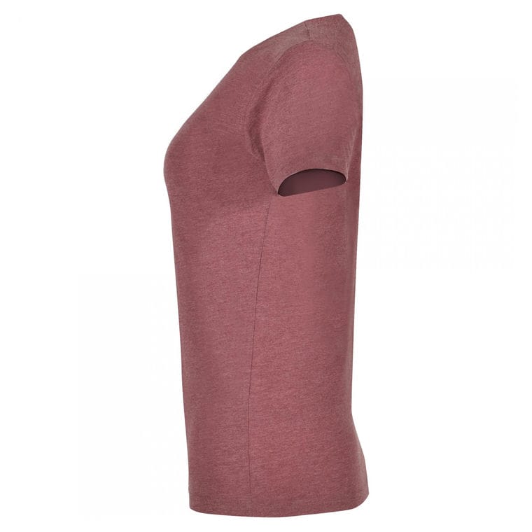 Tricou pentru femei FOX WOMAN GRENA MELANJ S