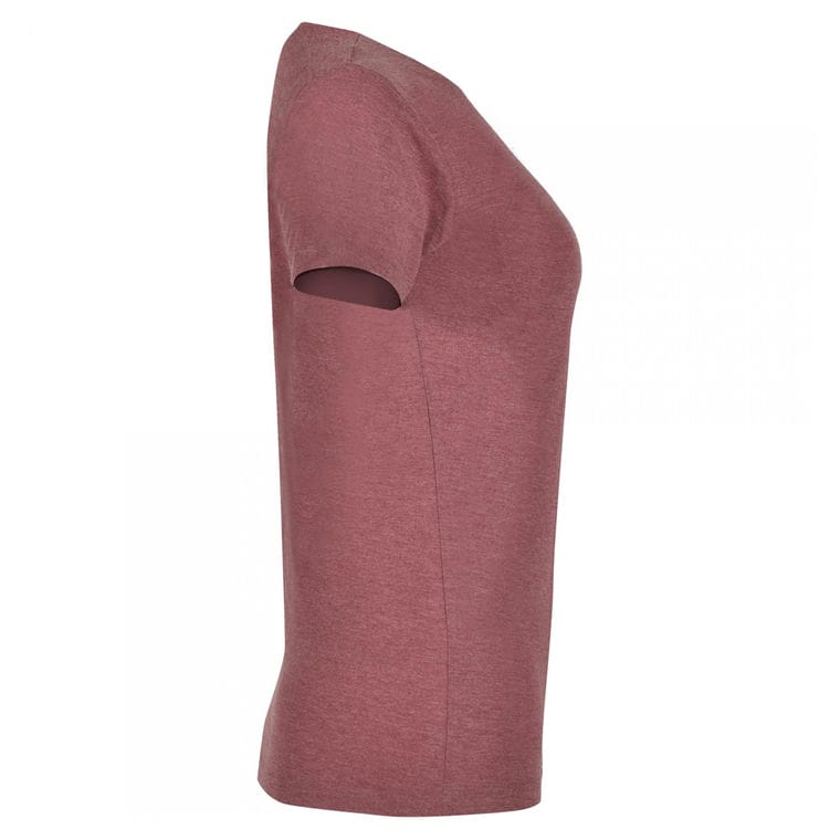 Tricou pentru femei FOX WOMAN GRENA MELANJ S