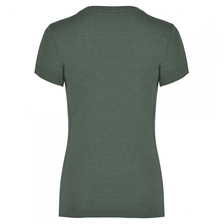 Tricou pentru femei FOX WOMAN VERDE STICLĂ MELANJ L