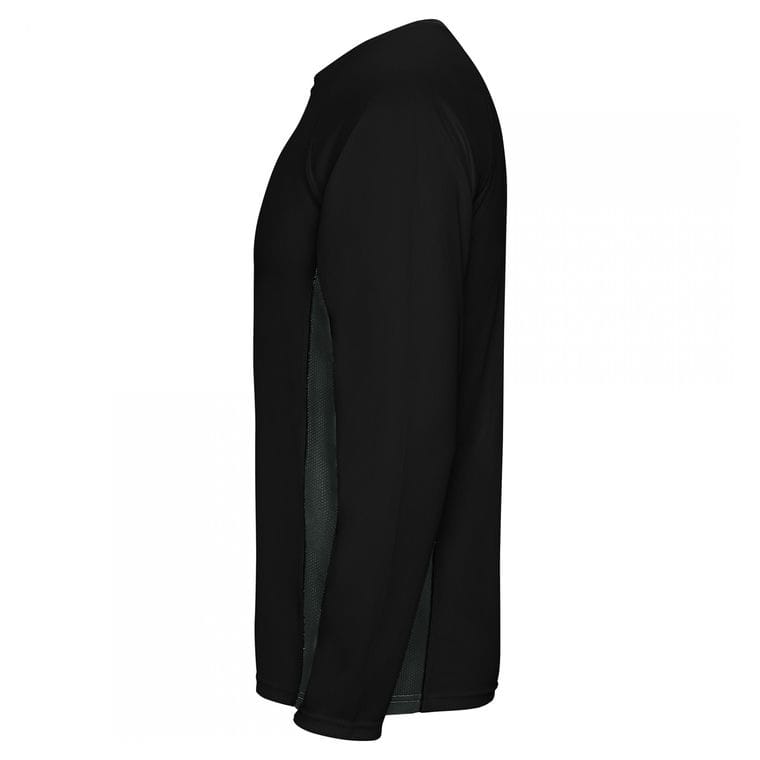 Tricou pentru bărbați SHANGHAI L/S NEGRU NEGRU S
