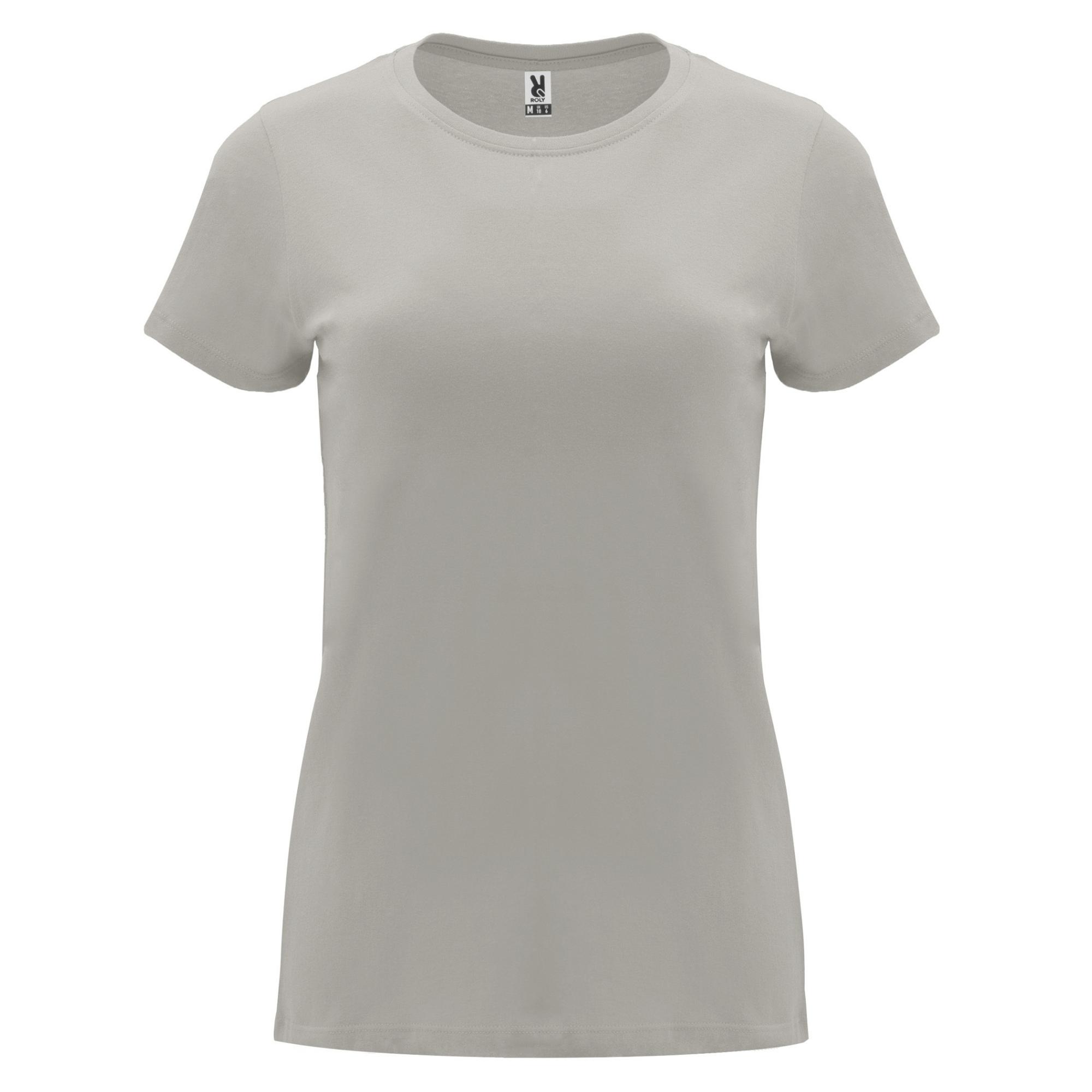 Tricou pentru femei CAPRI GRI PERLA 3XL