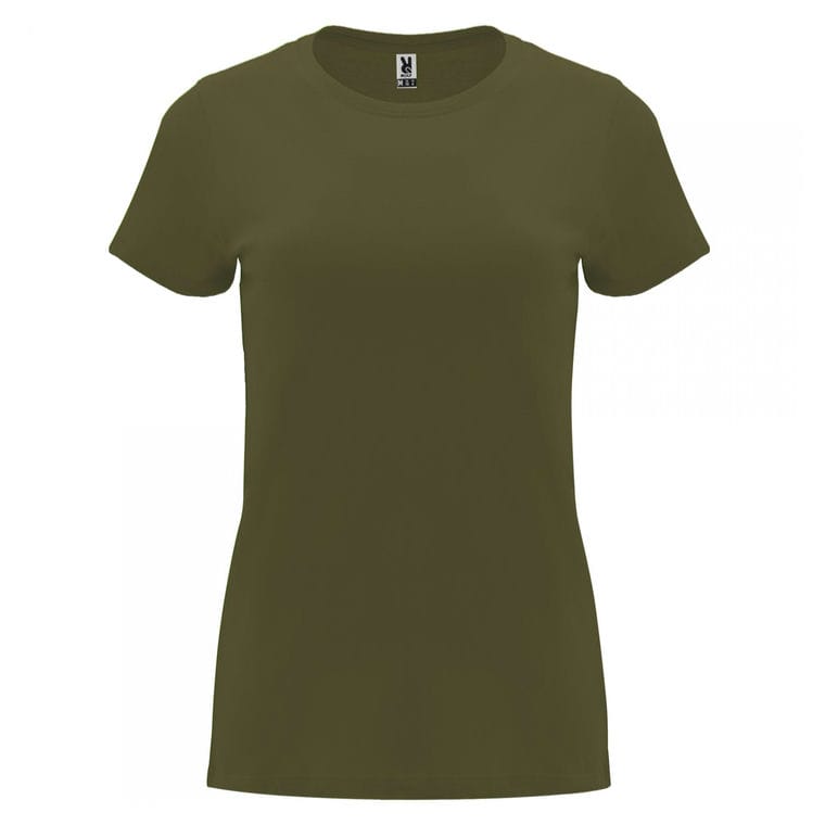 Tricou pentru femei CAPRI VERDE MILITAR S
