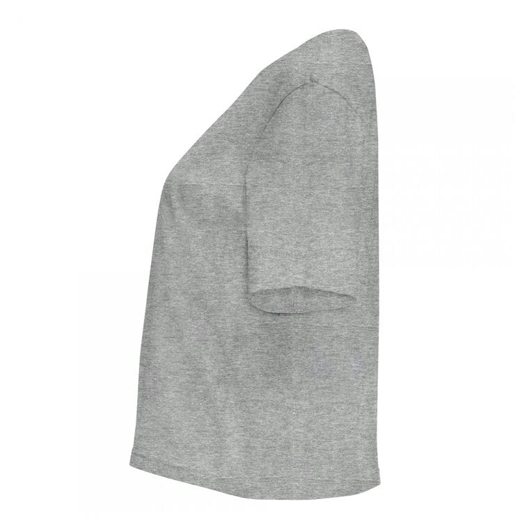 Tricou pentru femei DOMINICA GRI MELANJ L