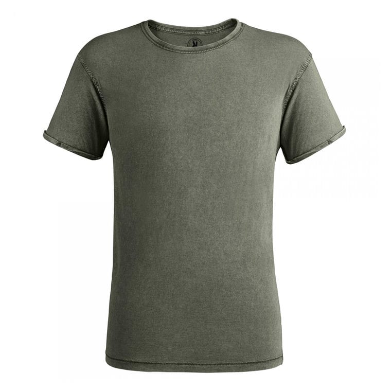 Tricou pentru bărbați HUSKY VERDE MILITAR ÎNCHIS
