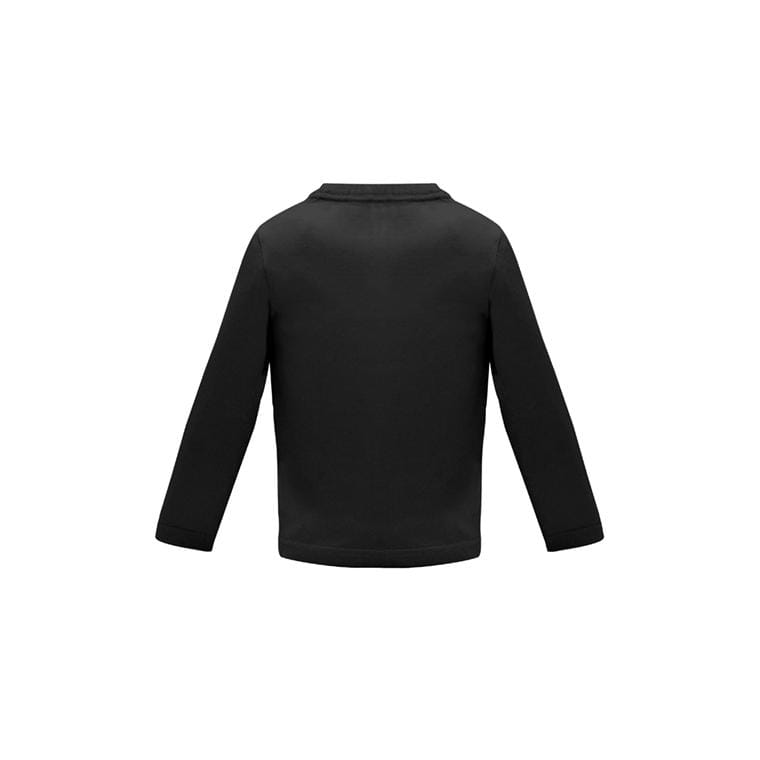 Tricou Unisex BABY L/S NEGRU 2 ani