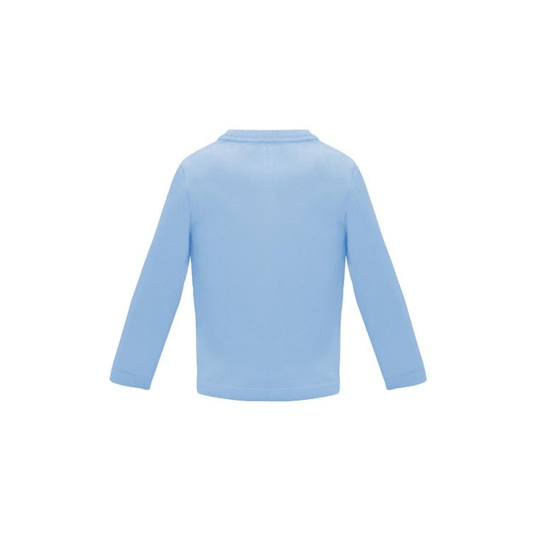 Tricou Unisex BABY L/S ALBASTRU CELEST 18 luni