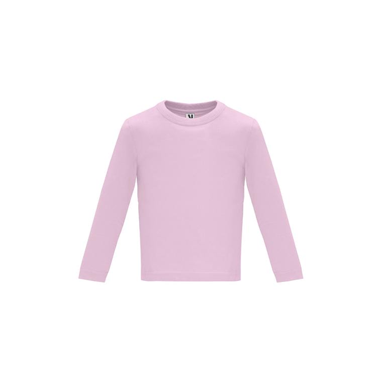Tricou Unisex BABY L/S ROZ DESCHIS