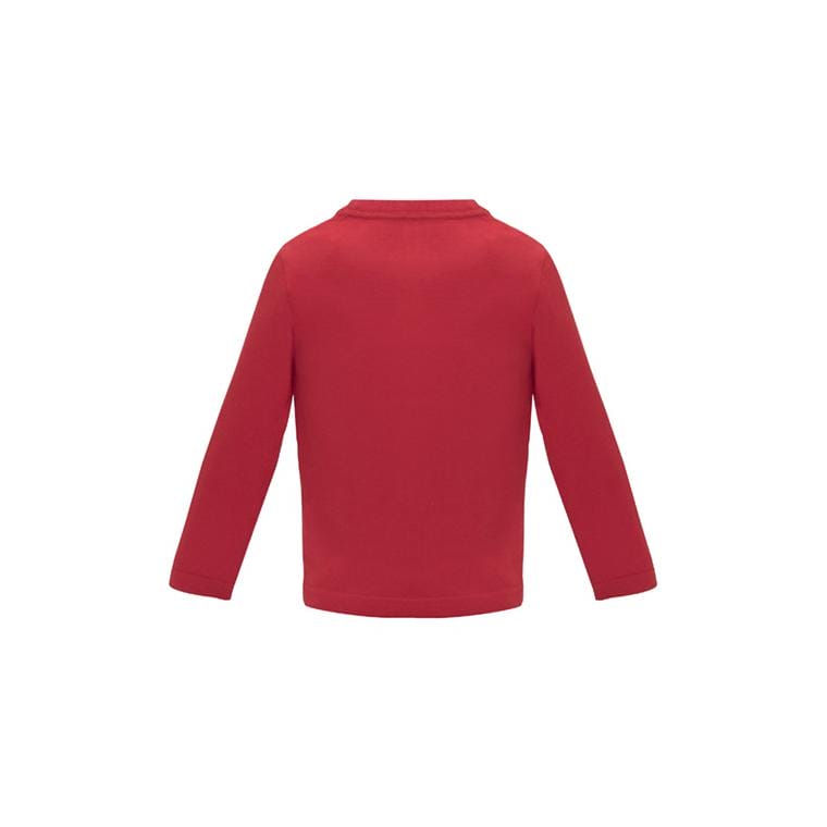 Tricou Unisex BABY L/S ROȘU 12 luni