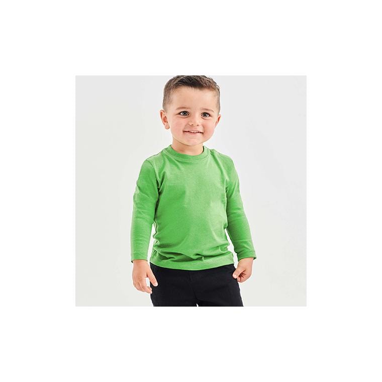 Tricou Unisex BABY L/S ALB 2 ani