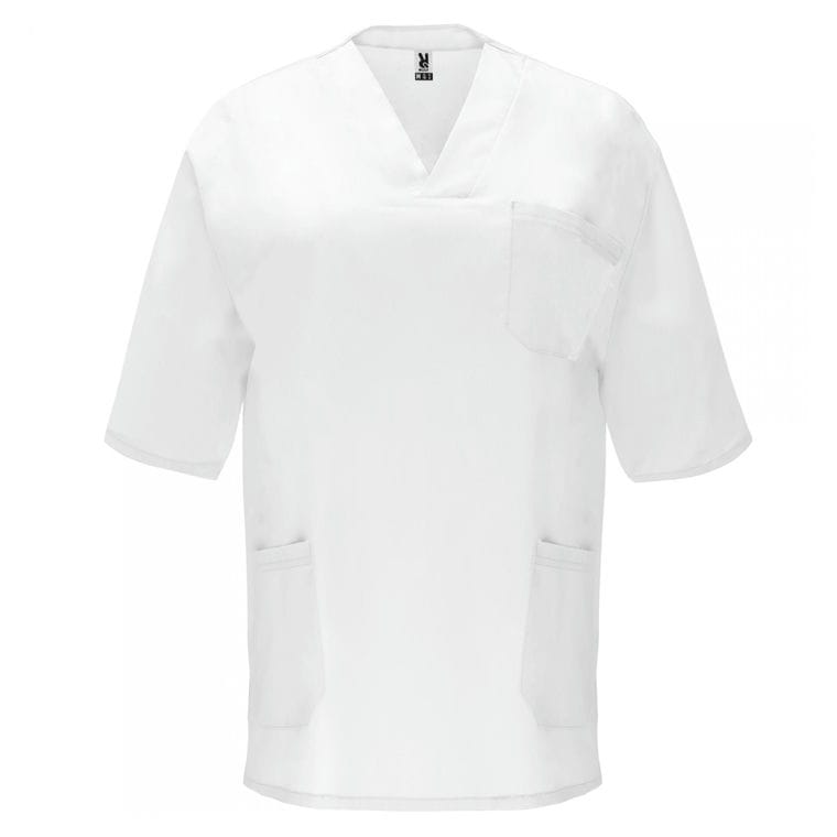 Bluză medicală Unisex PANACEA ALB