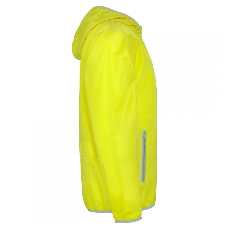 Jachetă anti vânt Unisex ANGELO GALBEN FLUORESCENT L