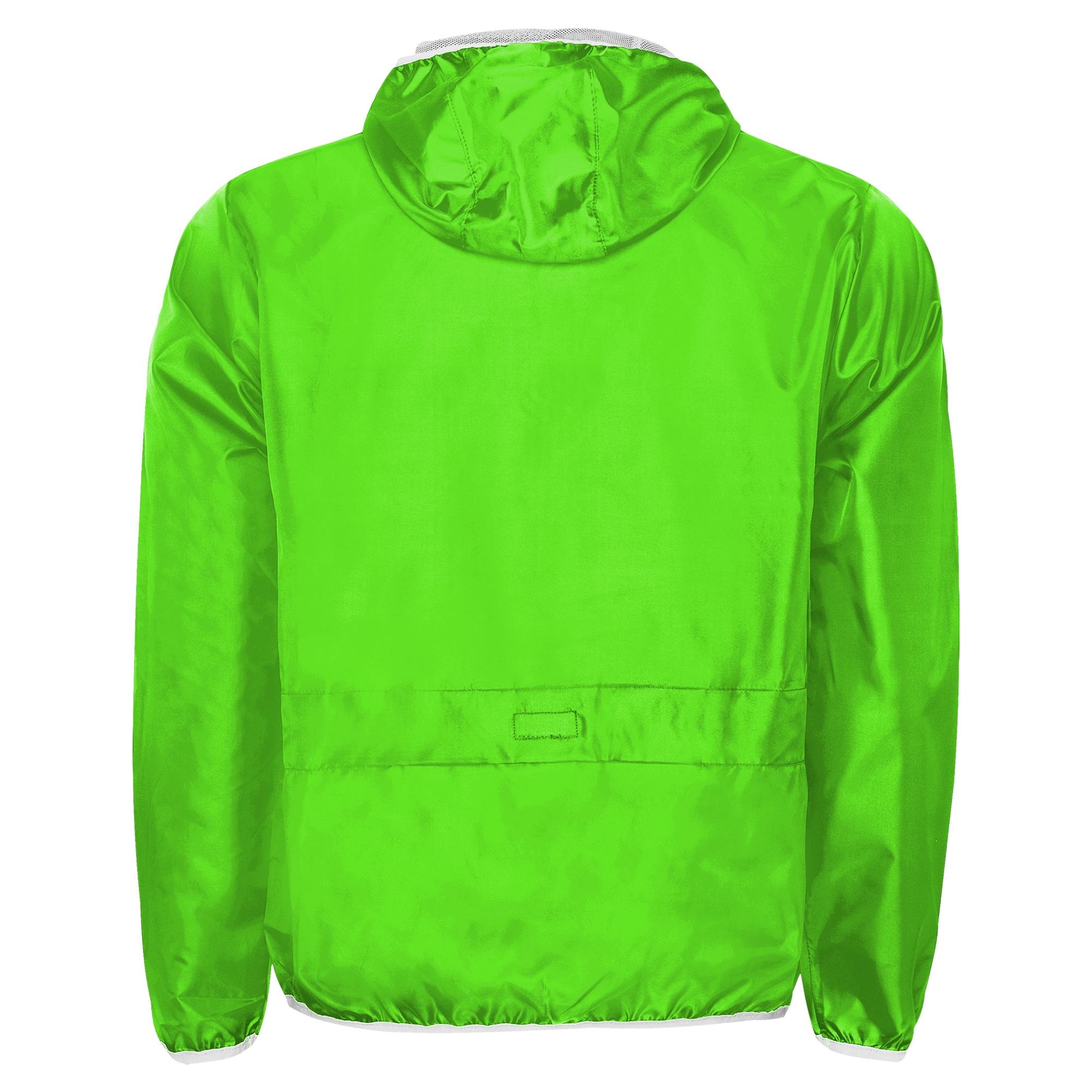 Jachetă anti vânt Unisex ANGELO VERDE FLUORESCENT XL