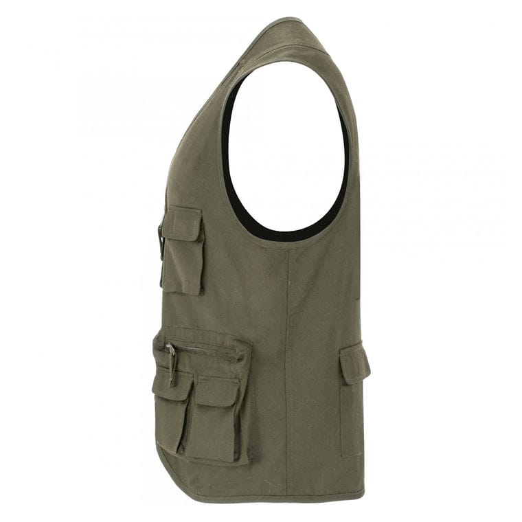 Vestă pentru bărbați VENERA VERDE MILITAR L