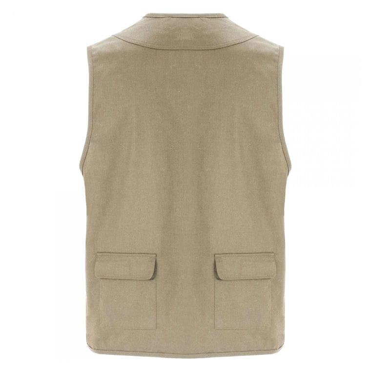 Vestă pentru bărbați VENERA NISIPIU ÎNCHIS 3XL