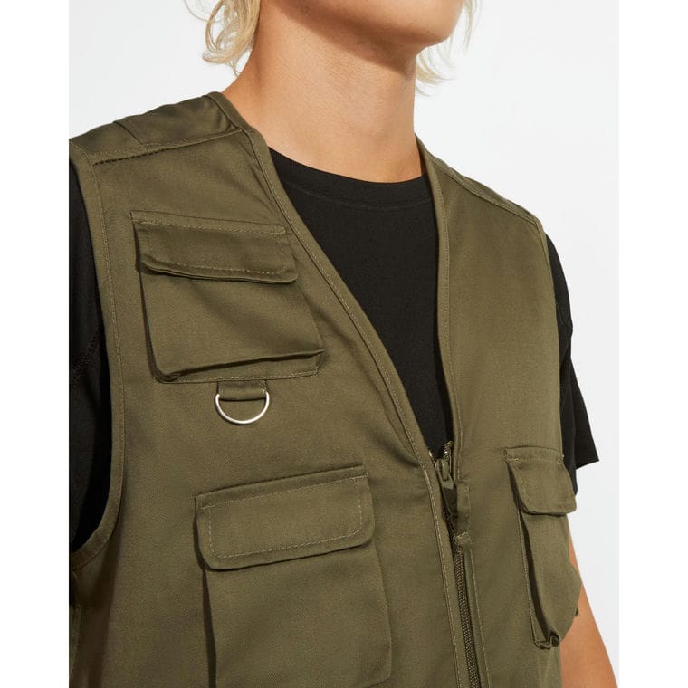 Vestă pentru bărbați VENERA VERDE MILITAR L