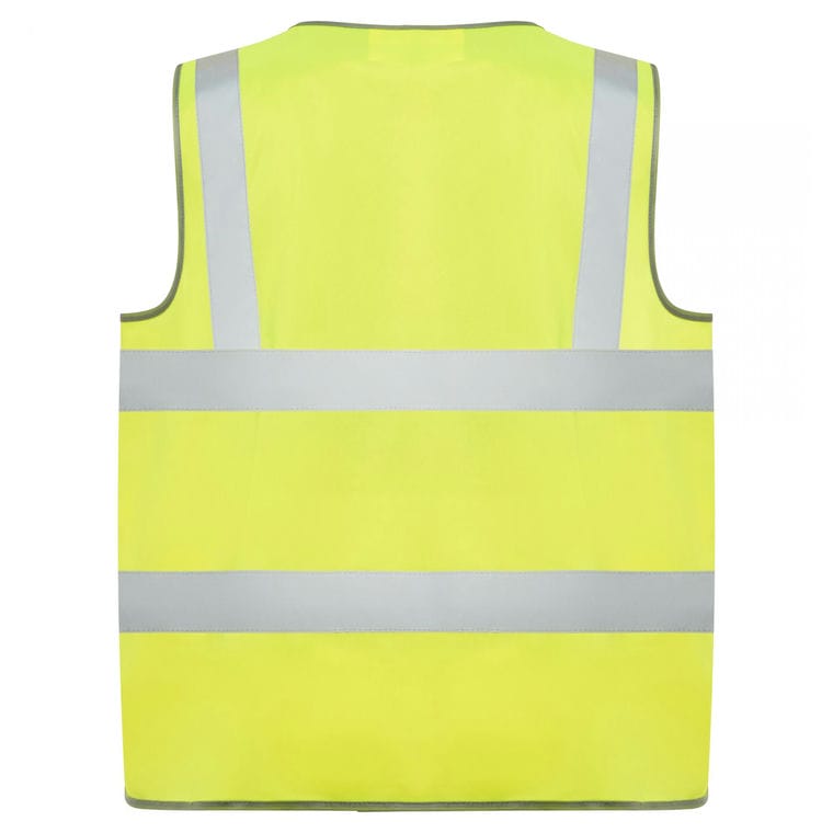 Vestă Unisex POLUX GALBEN FLUORESCENT M-L