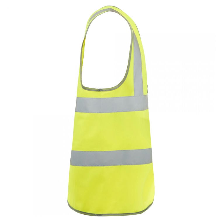 Vestă Unisex POLUX GALBEN FLUORESCENT M-L