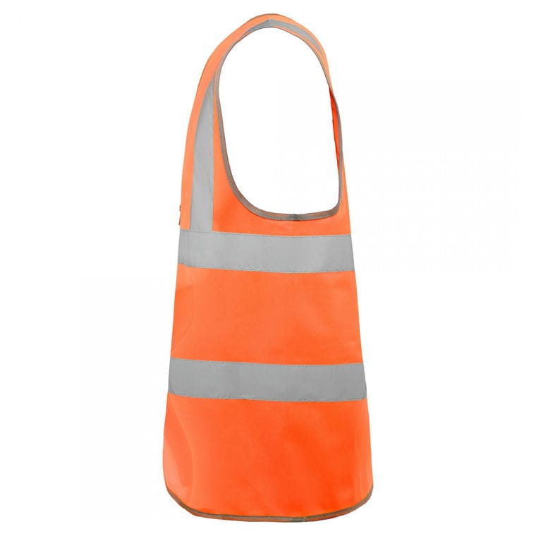 Vestă Unisex POLUX PORTOCALIU FLUORESCENT M-L