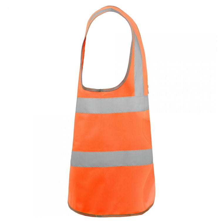 Vestă Unisex POLUX PORTOCALIU FLUORESCENT M-L