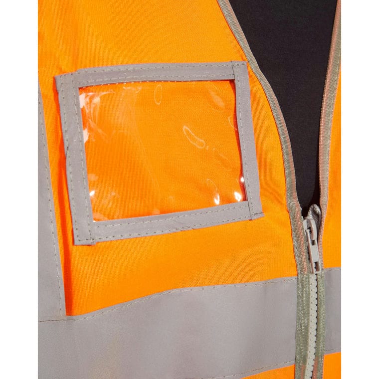 Vestă Unisex POLUX PORTOCALIU FLUORESCENT M-L