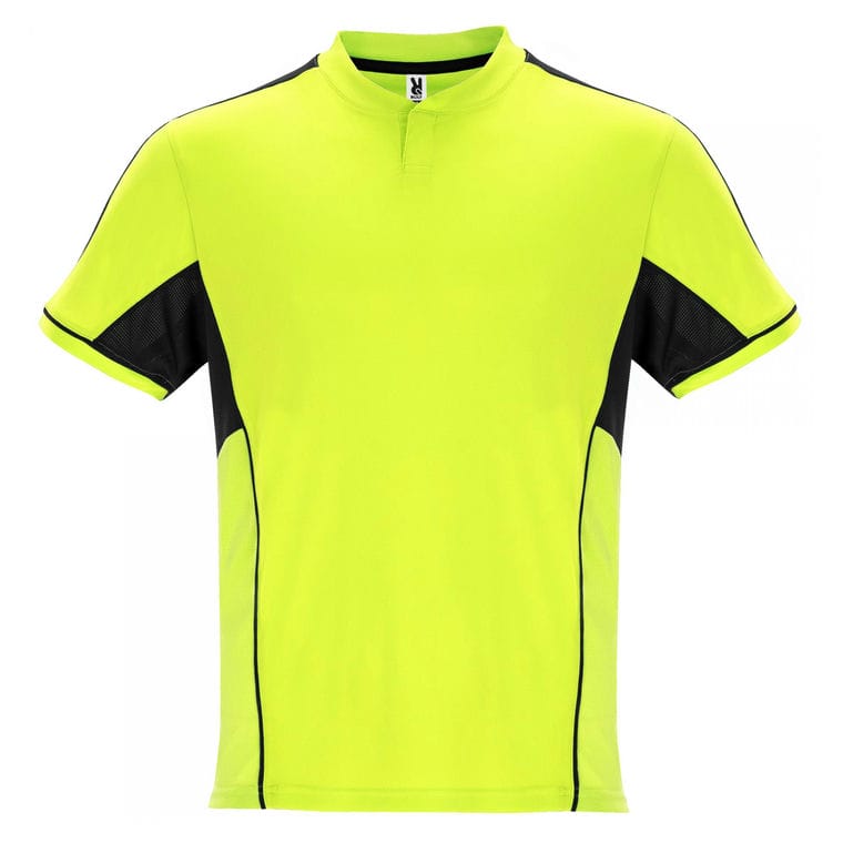 Echipament sport pentru bărbați BOCA GALBEN FLUORESCENT NEGRU S