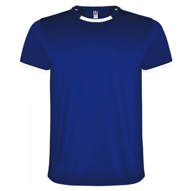 Echipament sport pentru bărbați RACING ALB ALBASTRU ROYAL S