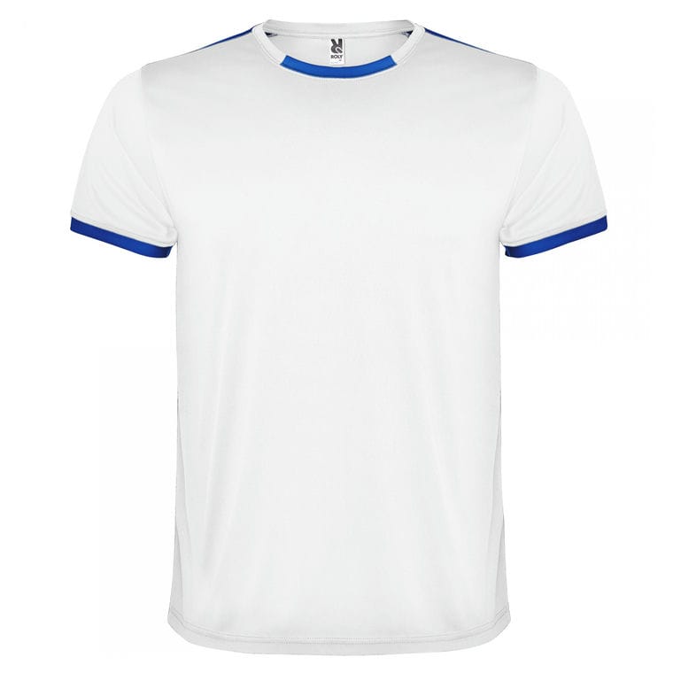 Echipament sport pentru bărbați RACING ALB ALBASTRU ROYAL S