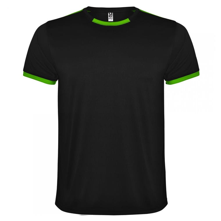 Echipament sport pentru bărbați RACING VERDE LIME NEGRU S