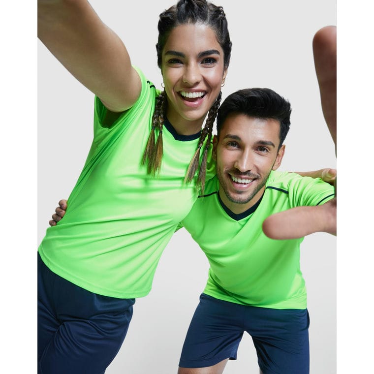 Echipament sport pentru bărbați UNITED VERDE FLUORESCENT VERDE FLUORESCENT XXL