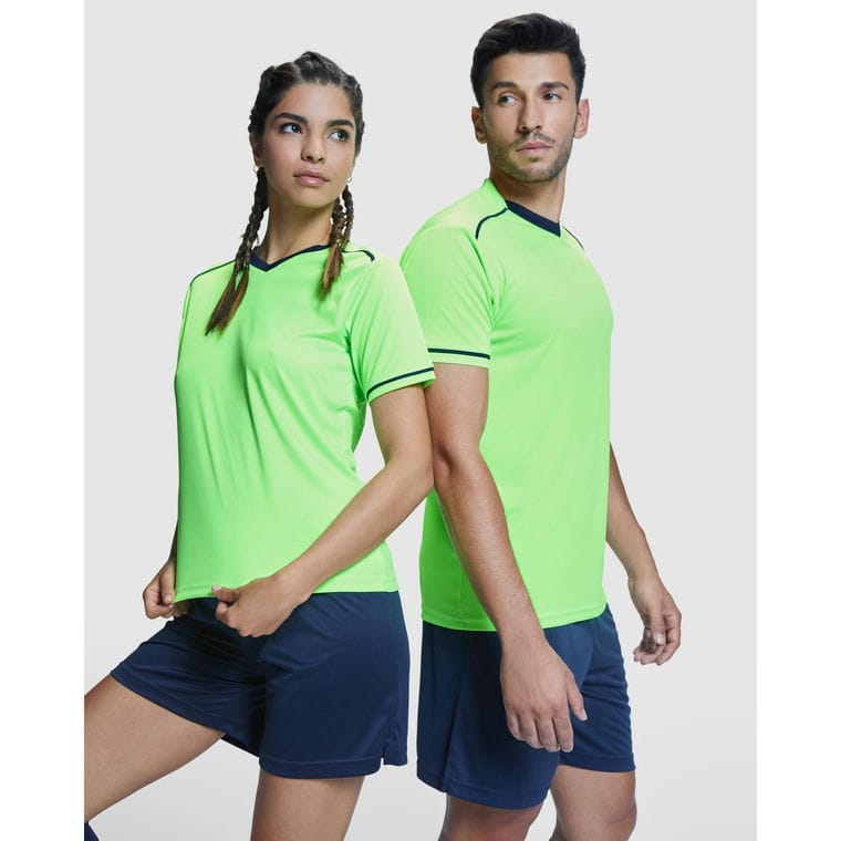 Echipament sport pentru bărbați UNITED VERDE FLUORESCENT VERDE FLUORESCENT XXL