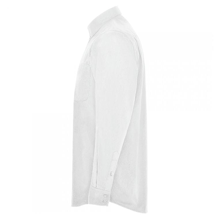 Cămașă pentru bărbați AIFOS L/S ALB L