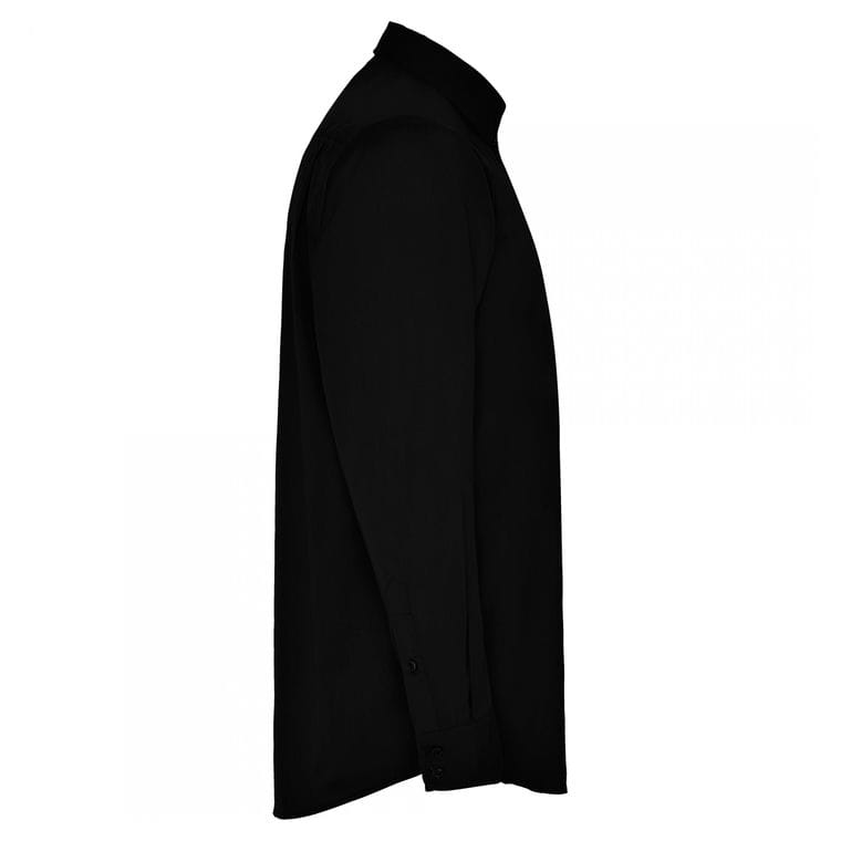 Cămașă pentru bărbați AIFOS L/S NEGRU L