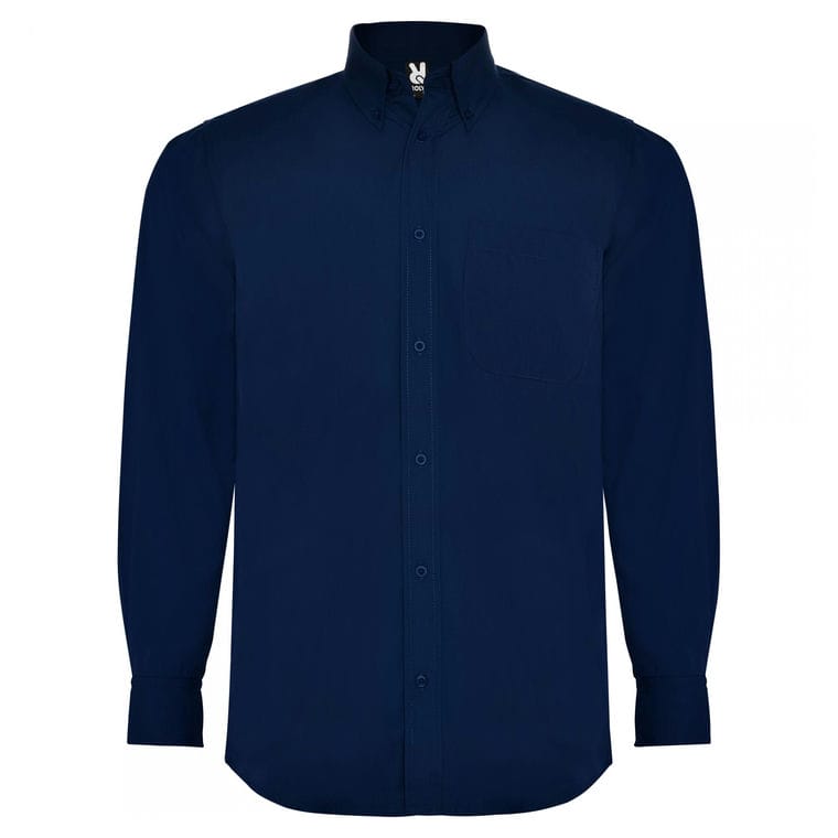 Cămașă pentru bărbați AIFOS L/S BLEUMARIN