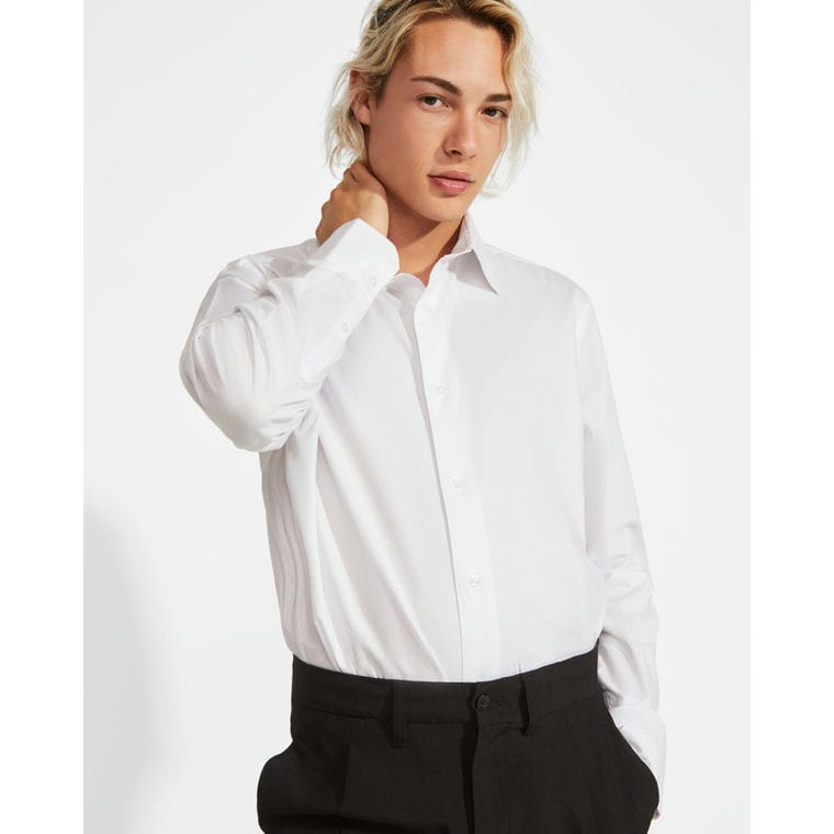 Cămașă pentru bărbați MOSCU ALB L